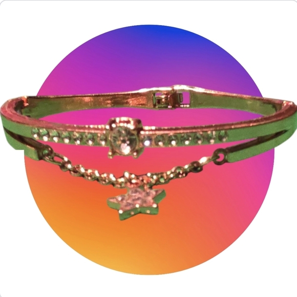 Watch & Rhinestone Bracelet Set~Green Band~New - Picture 6 of 10